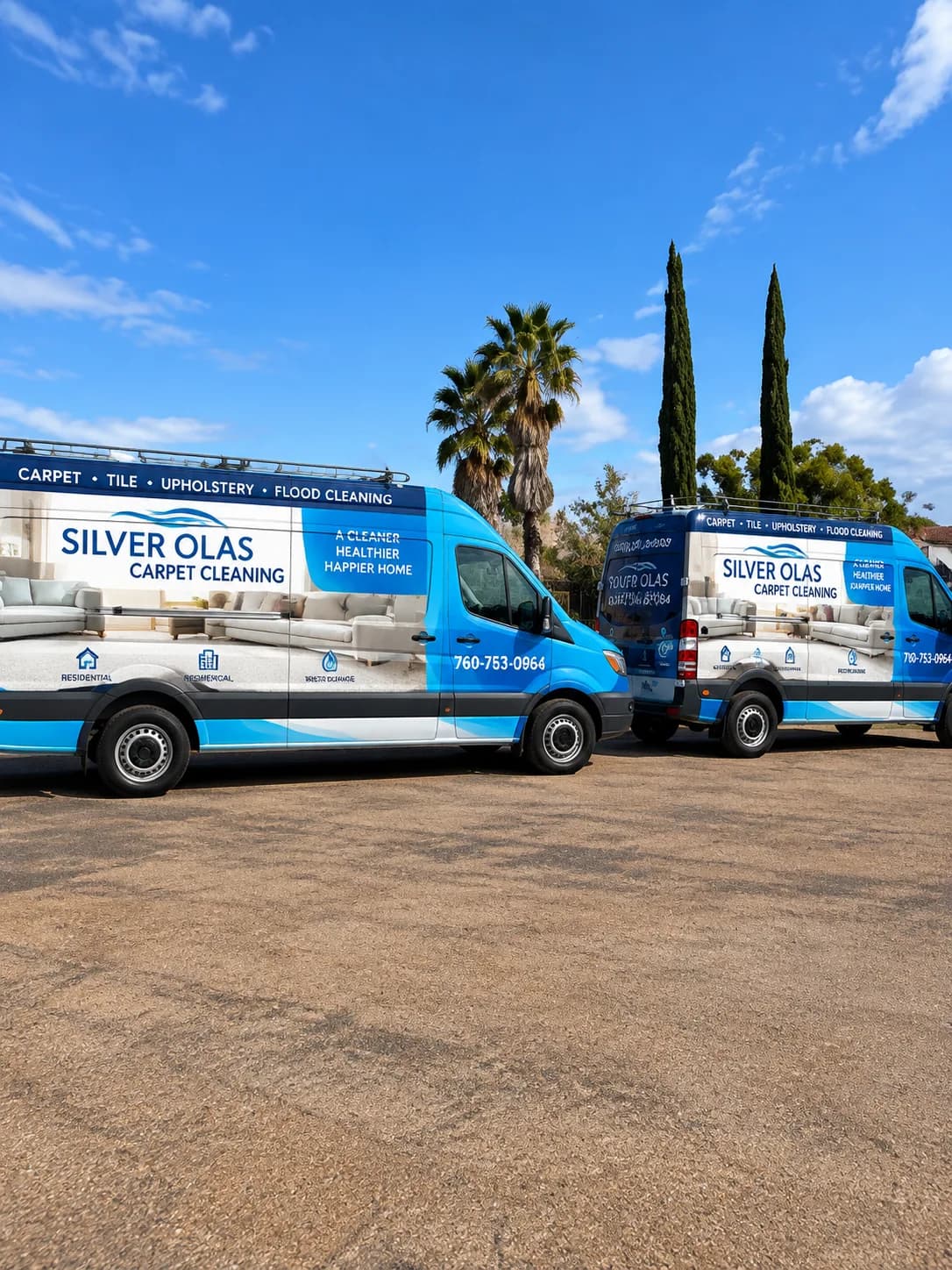Silver Olas Carpet Tile Flood Cleaning