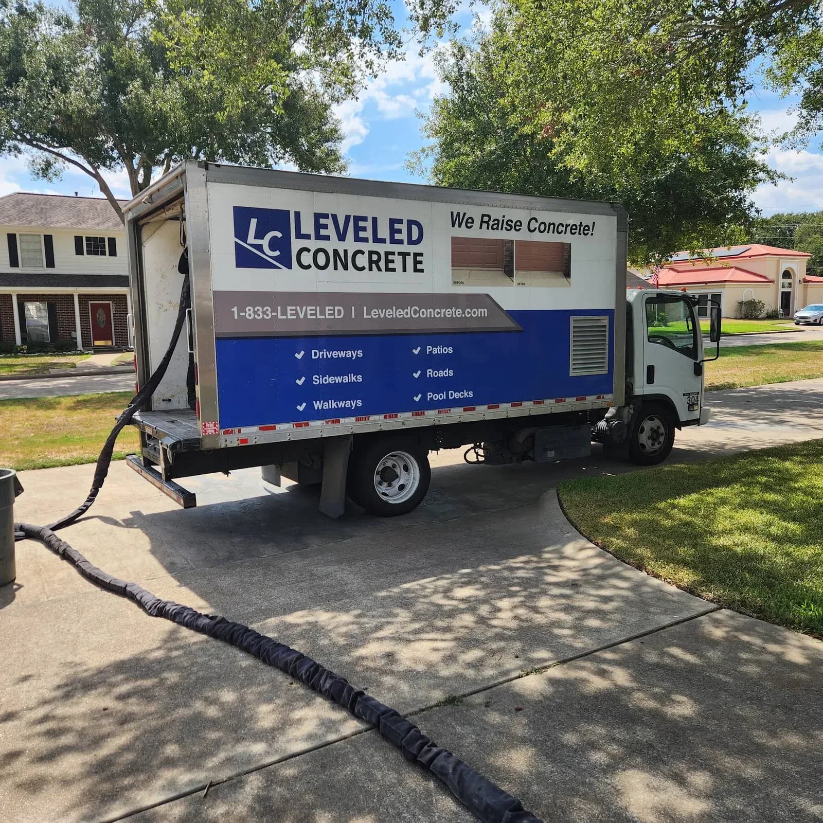 Leveled Concrete